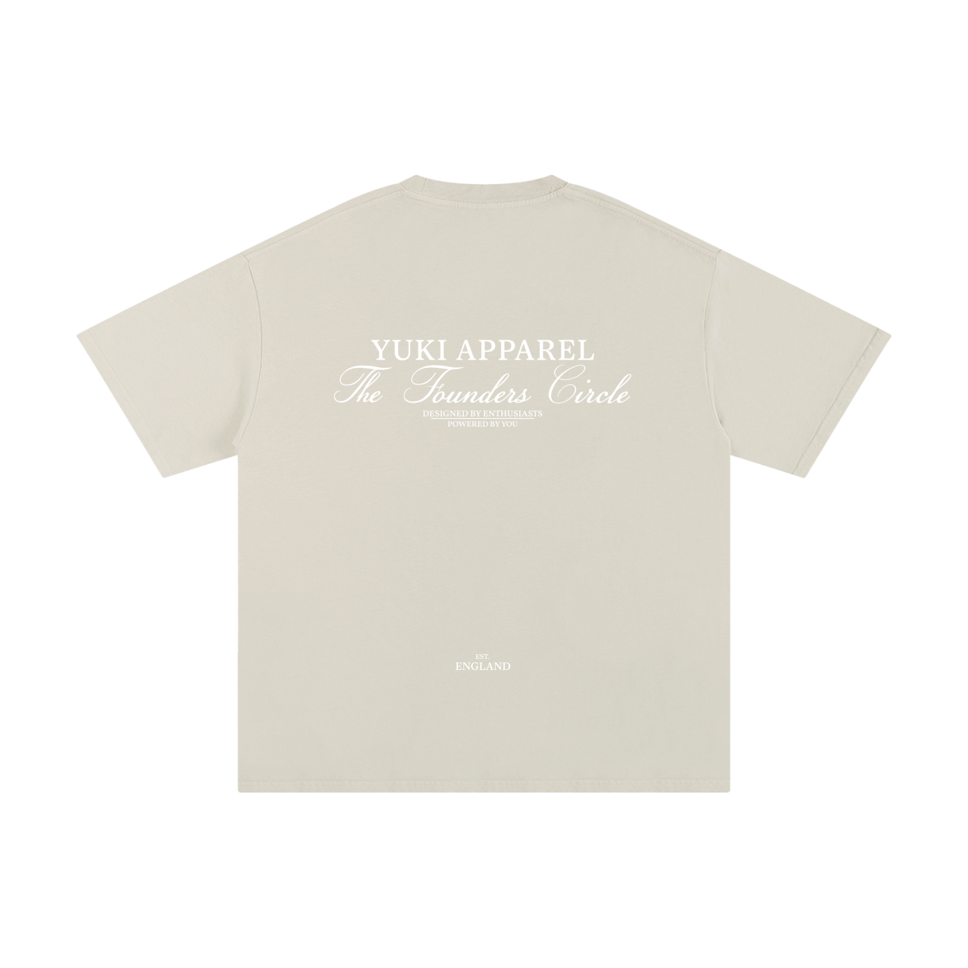 The Founders Circle Solid Colour Loose Fit T-shirt