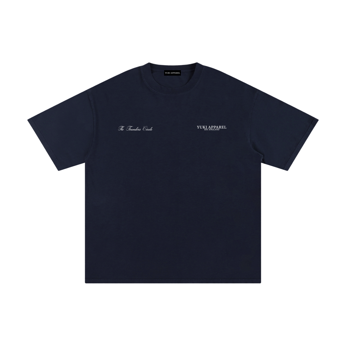 The Founders Circle Solid Colour Loose Fit T-shirt