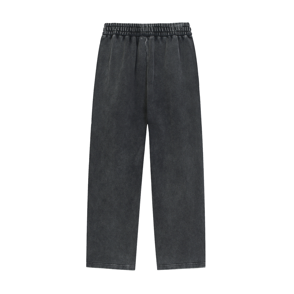 The Founders Circle Charcoal Snow Washed Heavyweight Sweatpants