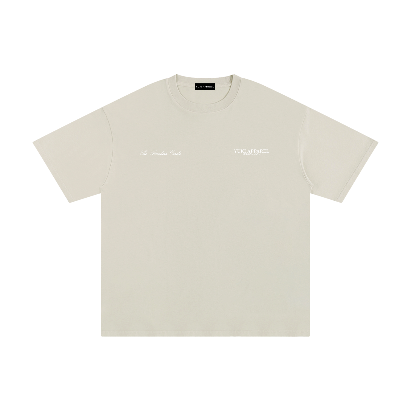 The Founders Circle Solid Colour Loose Fit T-shirt