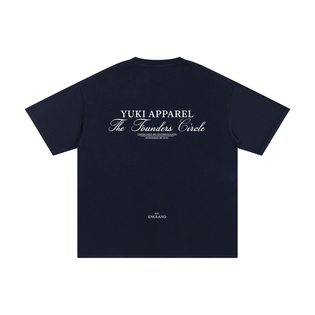 The Founders Circle Solid Colour Loose Fit T-shirt