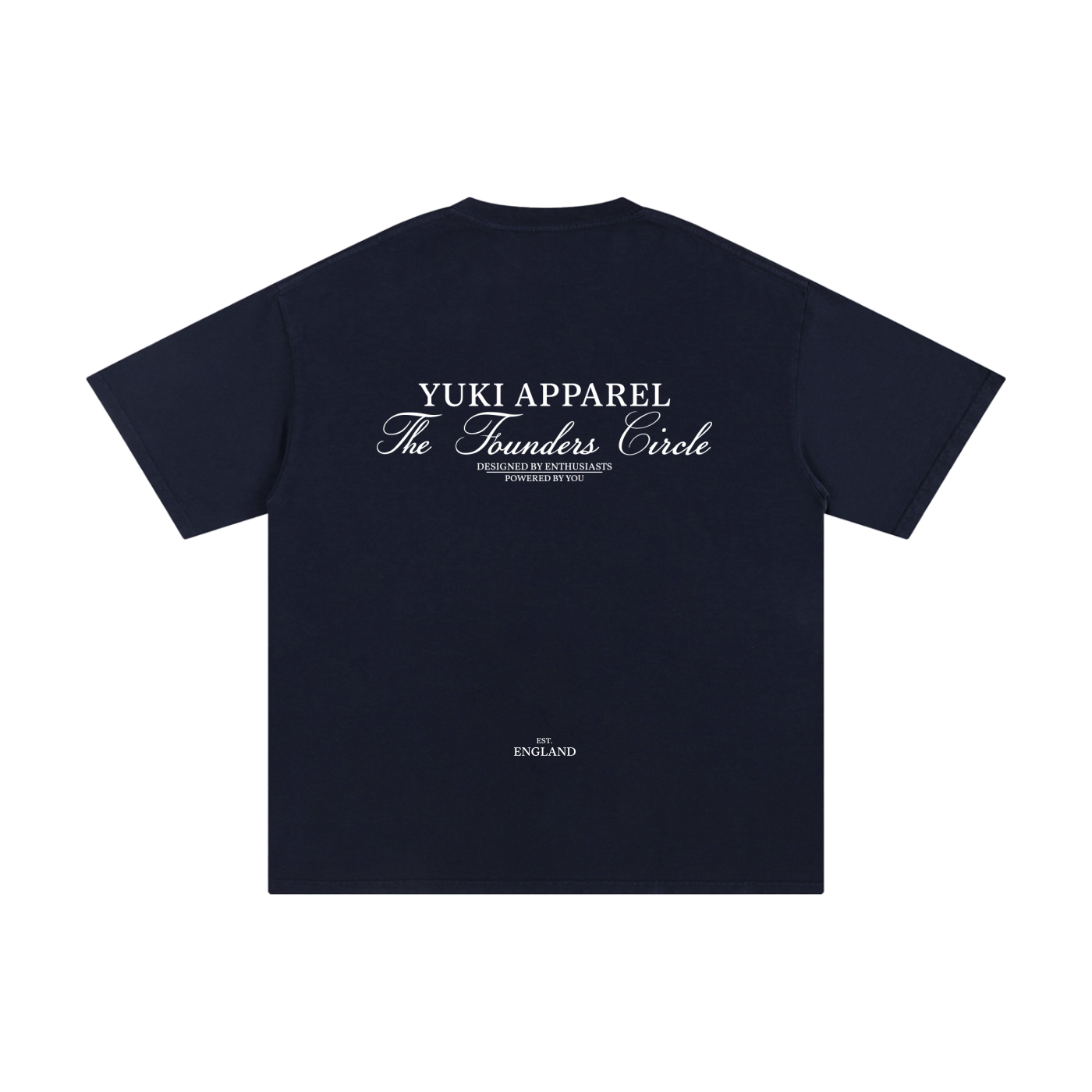 The Founders Circle Solid Colour Loose Fit T-shirt