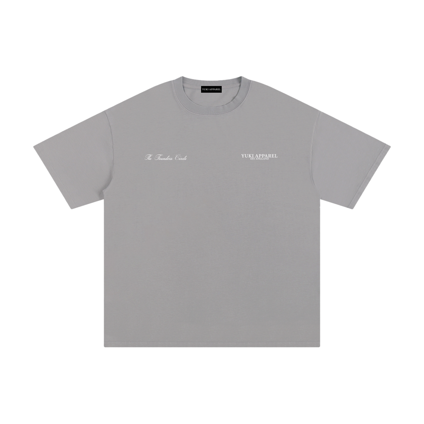 The Founders Circle Solid Colour Loose Fit T-shirt
