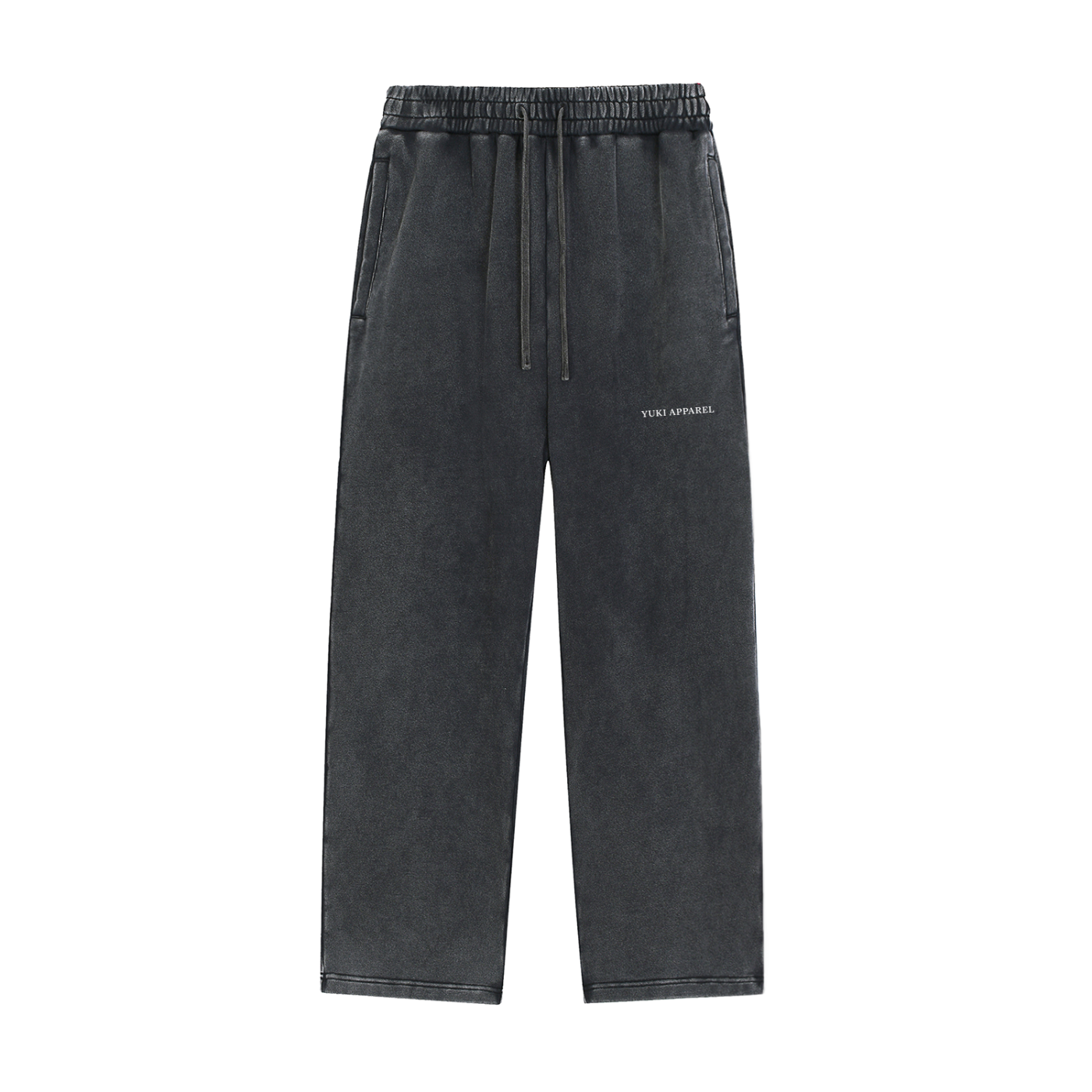 The Founders Circle Charcoal Snow Washed Heavyweight Sweatpants