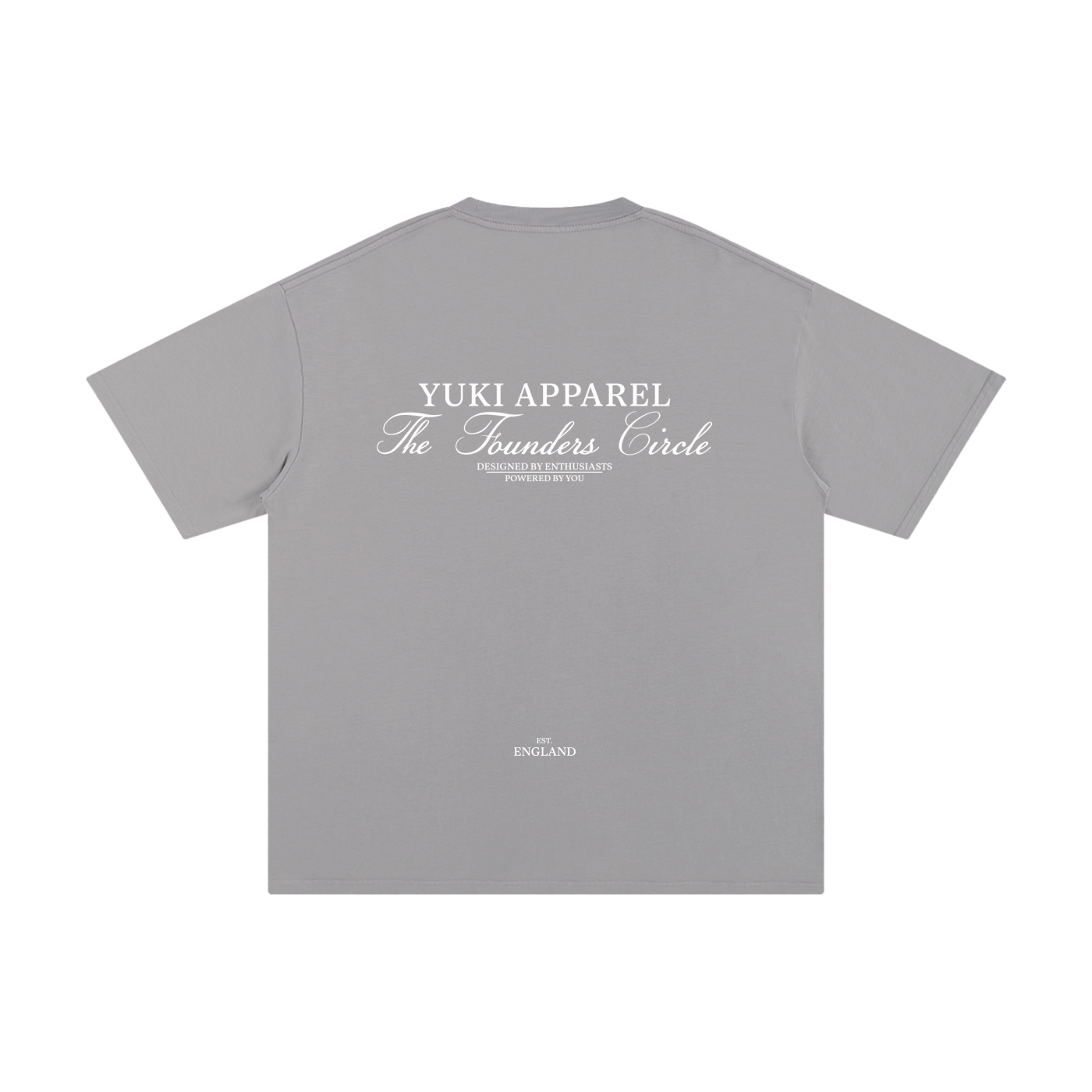 The Founders Circle Solid Colour Loose Fit T-shirt
